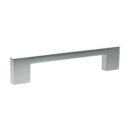 Millhouse Brass Empire Slim Cabinet Pull Handle 128mm - Polished Chrome