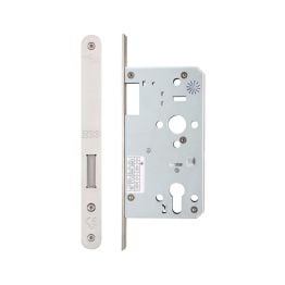 ZDL0060RSS DIN Euro Deadlock - 60mm Backset - Radius Forend