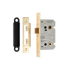 Easi-T Residential Bathroom Lock 65mm - Satin Brass