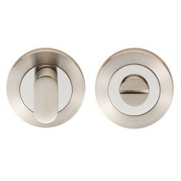 Steelworx Swl Thumbturn - Bright/Satin Stainless Steel
