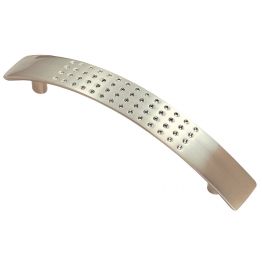 Dimple Handle 128mm - Satin Nickel