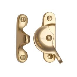 Heritage Brass Fitch Pattern Sash Fastener Polished Brass finish