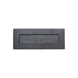 Black Iron Rustic Letterplate 10 1/2" x 4"
