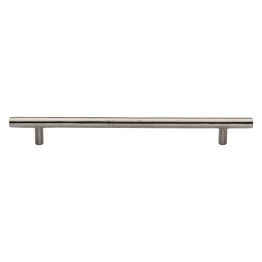 Heritage Brass Cabinet Pull Bar Design 203mm CTC Satin Nickel Finish