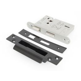 Black 3" 5 Lever Heavy Duty Sash Lock KA