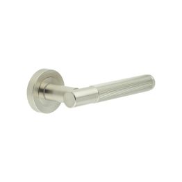 Venice Satin Nickel Lever on rose - By Frelan Hardware - JV852SN