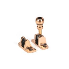 Polished Bronze Mushroom Brighton Fastener (Radiused)