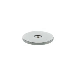 Millhouse Brass Round Cabinet Handle Backplate - Polished Chrome