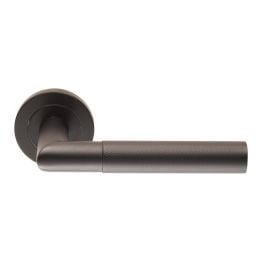Steelworx Crown Knurled Lever - Matt Black