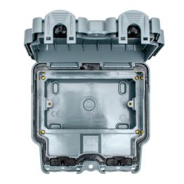 Eurolite Euroseal 2 Gang Enclosure Grey