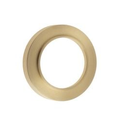 Burlington Plain Outer Roses for Escutcheons Satin Brass - By Frelan Hardware - BUR71SB