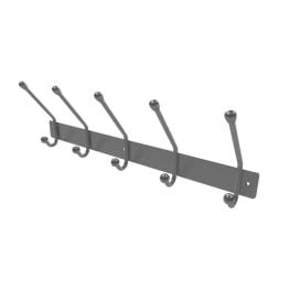 Stainless Steel Multi Hook Units 450mm Satin Stainless Steel - By Frelan Hardware - JSS801