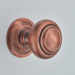 6344 Rounded Centre Door Knob