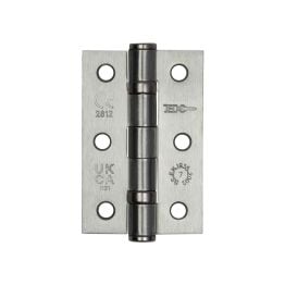 Jedo Grade 7 Steel Ball Bearing Hinges 76x50mm Satin Chrome - By Frelan Hardware - J8502SC