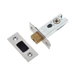 Jedo Heavy Duty Tubular Deadbolts 64mm Satin Stainless Steel - By Frelan Hardware - JL-HDB64SS
