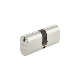 Oval Profile Double Cylinders 60mm Polished Chrome - By Frelan Hardware - JL60-OPDPC