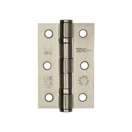 Jedo Grade 7 Steel Ball Bearing Hinges 76x50mm Satin Nickel - By Frelan Hardware - J8502SN