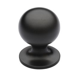 Heritage Brass Cabinet Knob Ball Design 32mm Matt Bronze finish