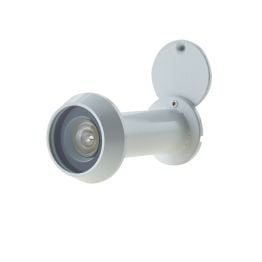 Jedo 200 Degree Door Viewers to Fit 50-70mm Doors FD30/60 C/W Intumescent White - By Frelan Hardware - JV945WH