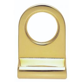 Cylinder Latch Pull - Polished Brass