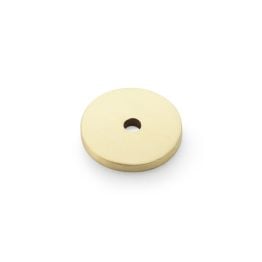 Alexander & Wilks - Circular Backplate - Satin Brass - Diameter 25mm