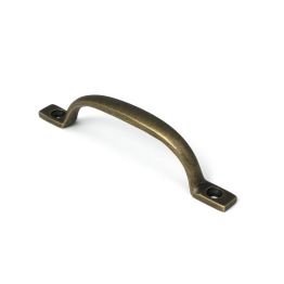 Burnished Brass Slim Sash Pull
