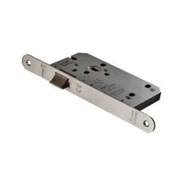 Din Latch Radius - Satin Stainless Steel
