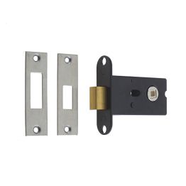 Jedo Box Deadbolts 76mm with 5mm Spindle Satin Stainless Steel - By Frelan Hardware - JL191SSS