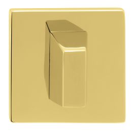 Tupai Exclusivo 5S Line WC Turn and Release *for use with ADBCE* on 5mm Slimline Square Rose - Raw Brass
