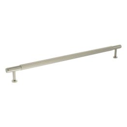 Millhouse Brass Battersea Linear T-Bar Cabinet Pull Handle 320mm - Satin Nickel