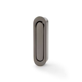 Alexander & Wilks - Radius Sliding Door Edge Pull - Dark Bronze PVD