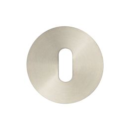 Stainless Steel Standard Keyway Escutcheons Grade 304 52x5mm Satin Stainless Steel - By Frelan Hardware - JSS03