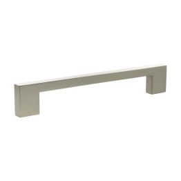 Millhouse Brass Empire Slim Cabinet Pull Handle 160mm - Satin Nickel