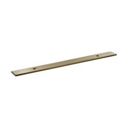 Millhouse Brass Long Wide Cabinet Handle Backplate 128mm - Antique Brass