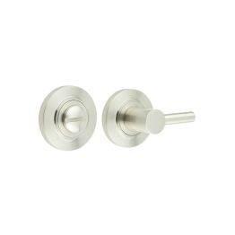 Burlington Easy Turn & Release Chamfered Rose Satin Nickel - By Frelan Hardware - BUR-82SN-51SN