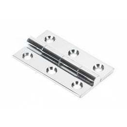 Polished Chrome 2" Butt Hinge (pair)