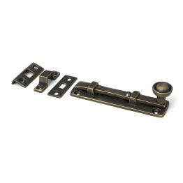 Burnished Brass 4" Universal Bolt