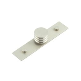 Sturt Cupboard Knobs 30mm Plain Satin Nickel - By Frelan Hardware - HOX-430SN-5090SN