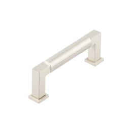 Burlington Westminster Round Cabinet Handles 96mm Satin Nickel - By Frelan Hardware - BUR310SN