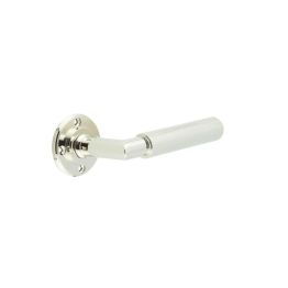 Piccadilly Door Handle Polished Nickel - Roses Sold Separately - By Frelan Hardware - BUR40PN