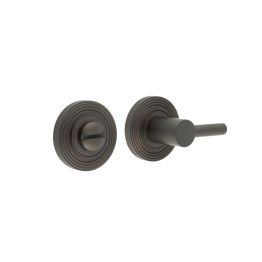 Burlington Easy Turn & Release Reeded Rose Dark Bronze - By Frelan Hardware - BUR-82DB-53DB