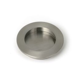 Satin Marine SS (316) 75mm Plain Round Pull