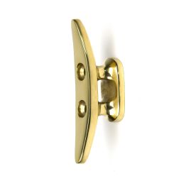 Polished Brass Marine Cleat Hook