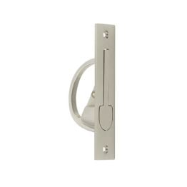 Burlington Sliding Door Edge Pull Satin Nickel - By Frelan Hardware - BUR280SN