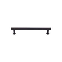 Heritage Brass Cabinet Pull Knurled Design with 16mm Rose 96mm CTC Matt Bronze finish