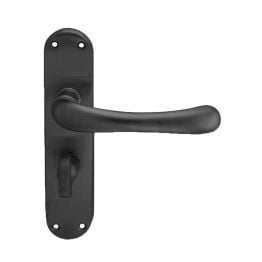 Ibra Lever On Wc Backplate - Matt Black