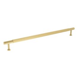 Millhouse Brass Battersea Linear T-Bar Cabinet Pull Handle 320mm - Satin Brass