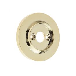Replacement Roses for Porcelain Door Knobs 60mm Brass Finish - By Frelan Hardware - JC80RPVD