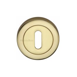 Heritage Brass Key Escutcheon Polished Brass finish