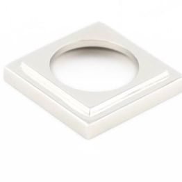 Burlington Stepped Square Outer Rose for Burlington Escutcheon Satin Nickel - By Frelan Hardware - BUR173SN